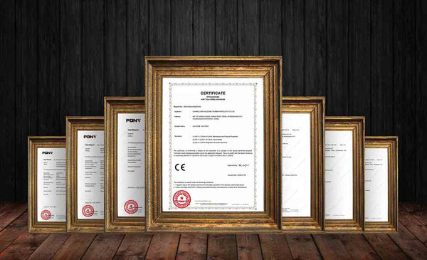 CERTIFICADOS PRODUTOS DE SILICONE