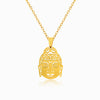 Colar Buda CL1219 - Aço Inox Dourado