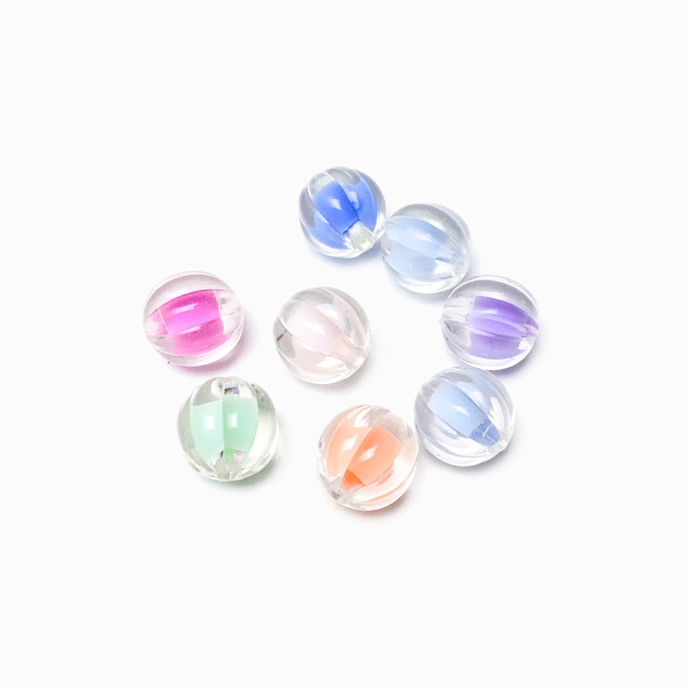 Contas Acrílicas Abóbora 12mm