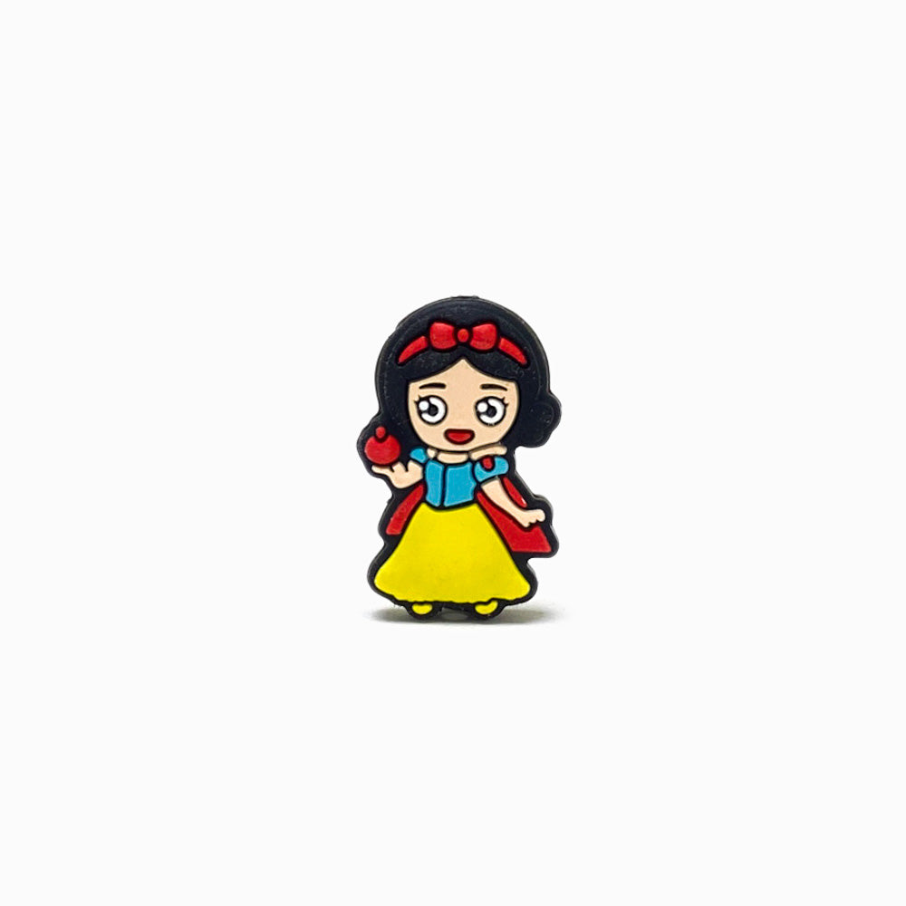 Contas de Silicone A Branca de Neve 30x20mm