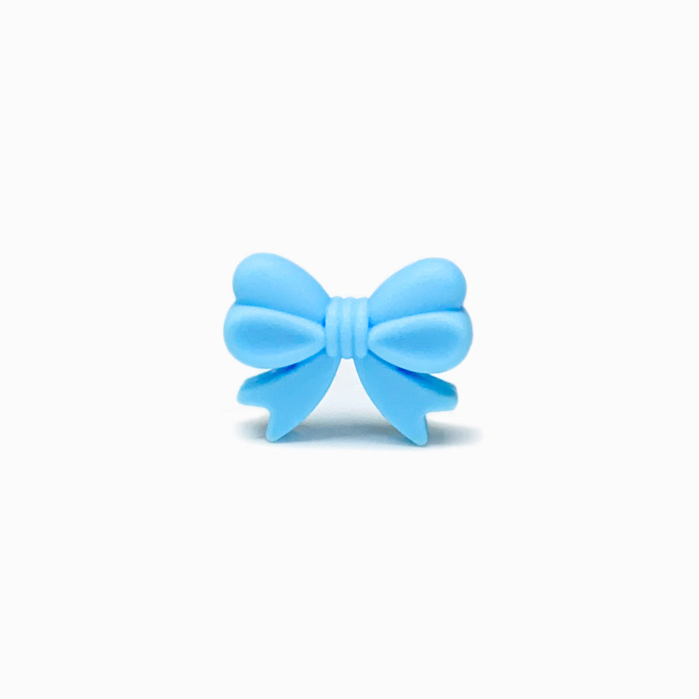 Contas de Silicone Laço Azul