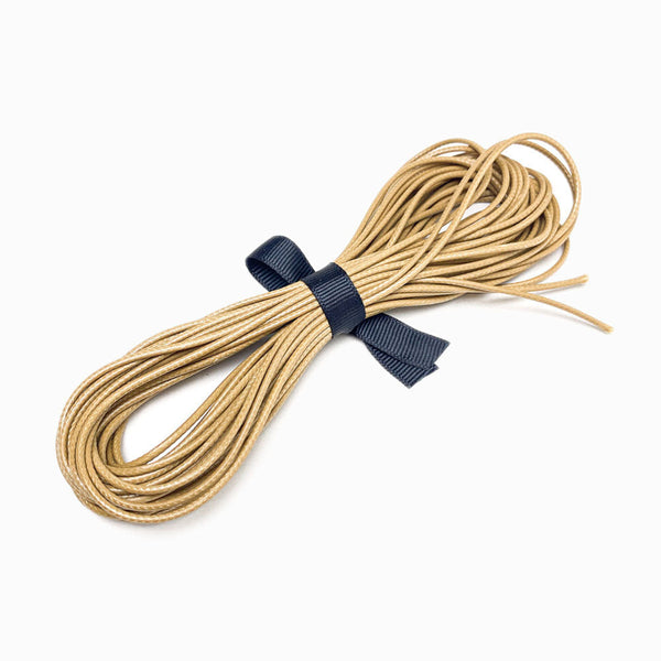 Fio Encerado Coreano 1.5mm Castanho Claro