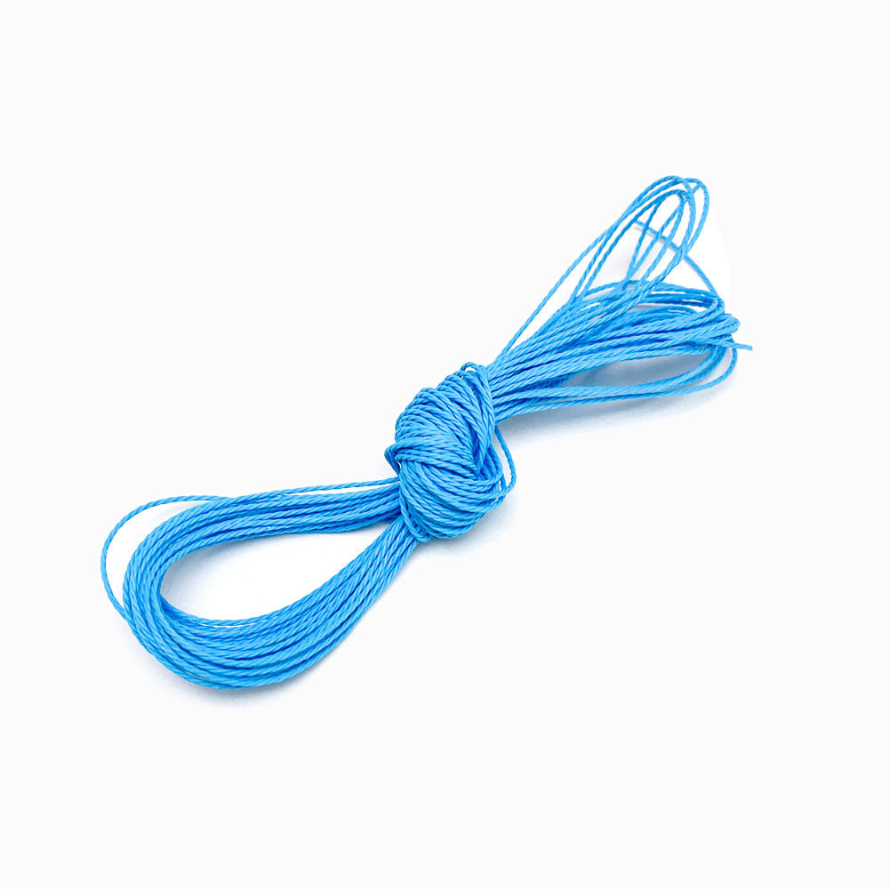 Fio Torcido Encerado 1mm Azul