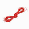 Fio Torcido Encerado 1mm Vermelho