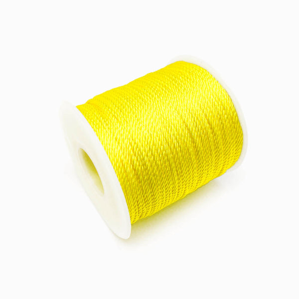 Fio Torcido para Pulseira Amarelo