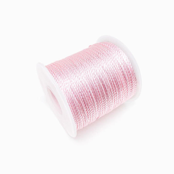 Fio Torcido para Pulseira Rosa Bebé
