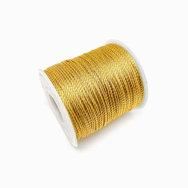 Fio Torcido para Pulseira Castanho