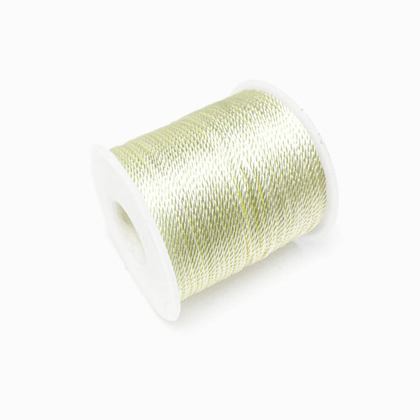 Fio Torcido para Pulseira Creme