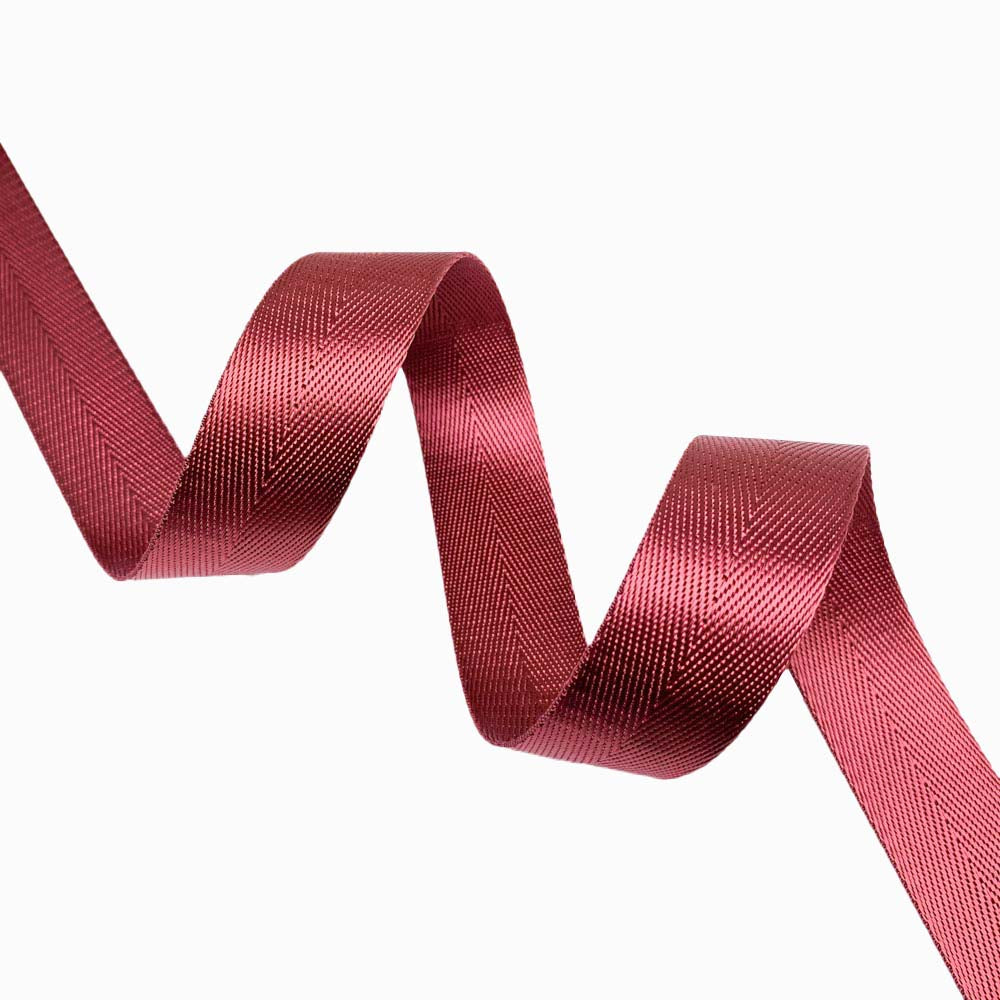 Precinta de nylon 32mm bordeaux