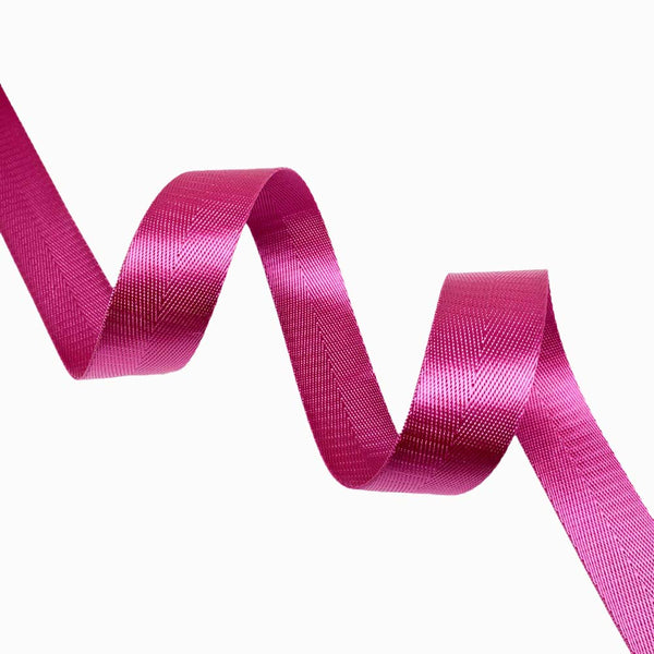Precinta de nylon 32mm rosa choque