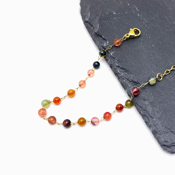 Pulseira Ágata SL2008 - Aço Inox Dourado