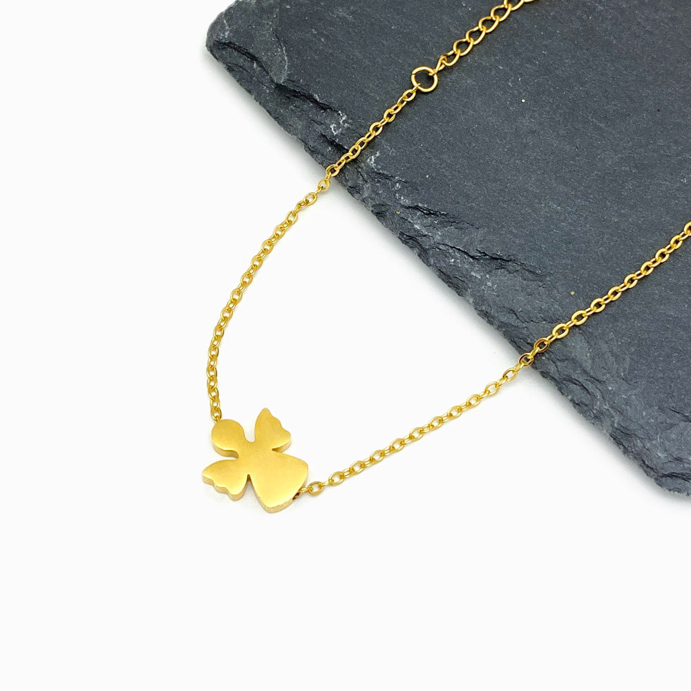 Pulseira Anjo SL2011 - Aço Inox Dourado