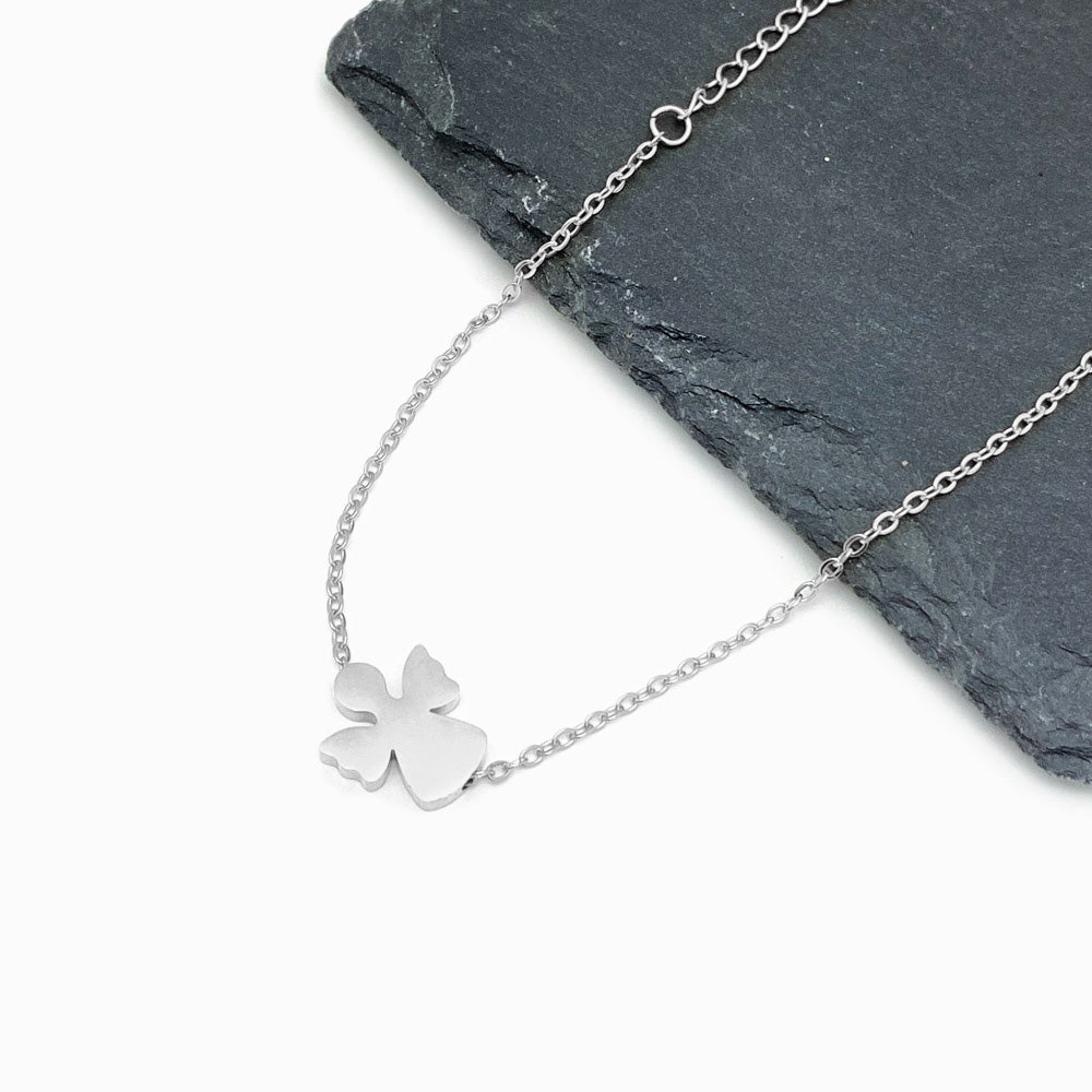 Pulseira Anjo SL2011 - Aço Inox Prateado