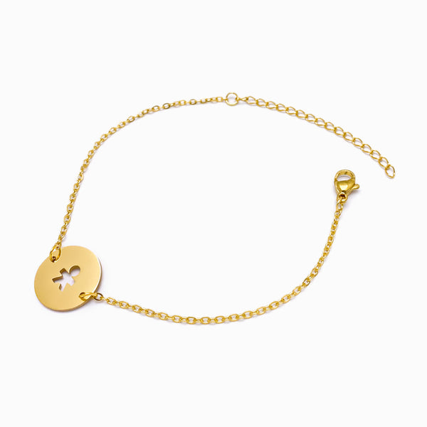 Pulseira Menino SL2052 - Aço Inox Dourado