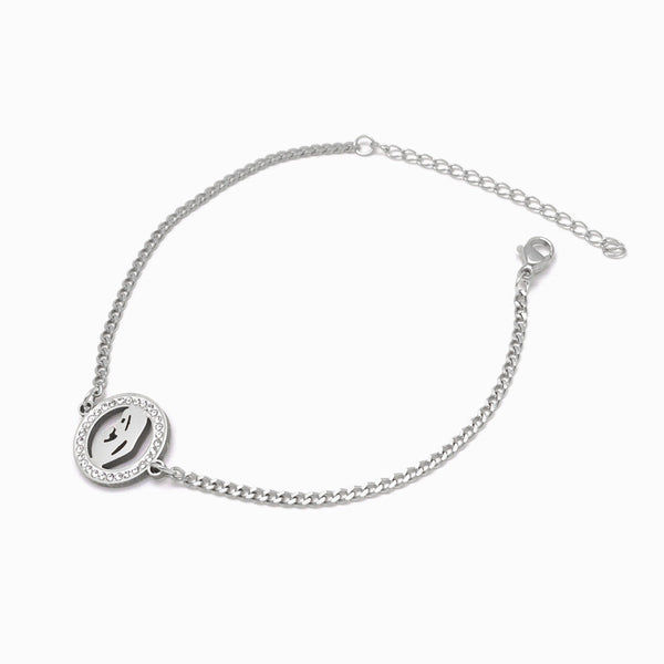 Pulseira Nossa Senhora SL2018 - Aço Inox Prateado