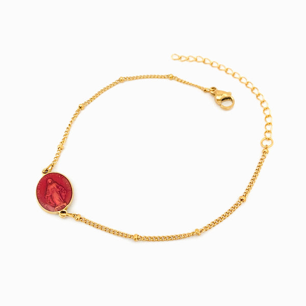 Pulseira Nossa Senhora SL2019 - Aço Inox