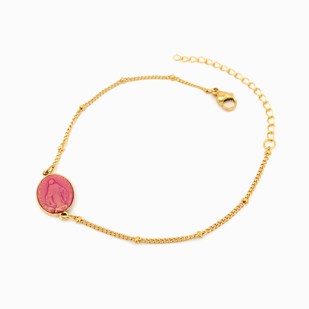 Pulseira Nossa Senhora SL2021 - Aço Inox