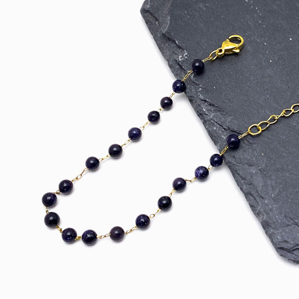 Pulseira Pedra da Estrela SL2010 - Aço Inox Dourado