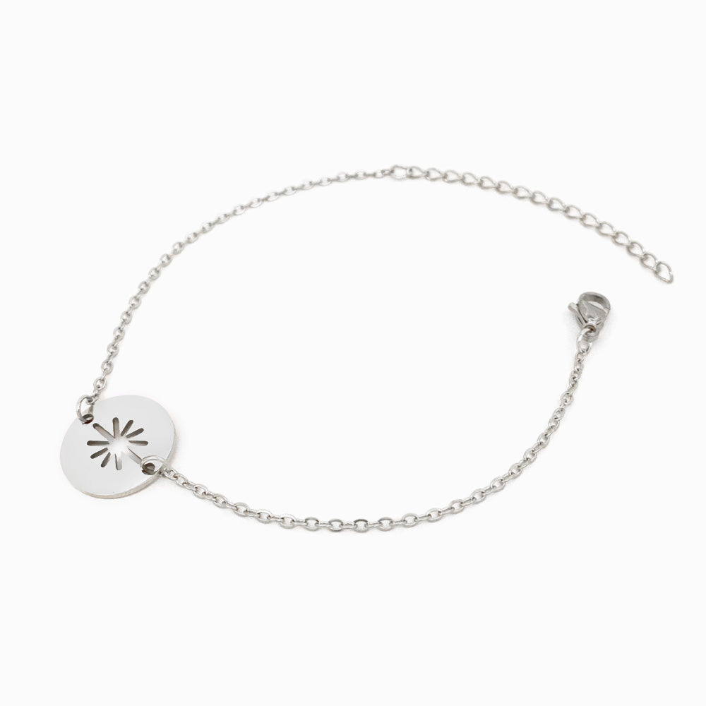 Pulseira Sol SL2038 - Aço Inox Prateado