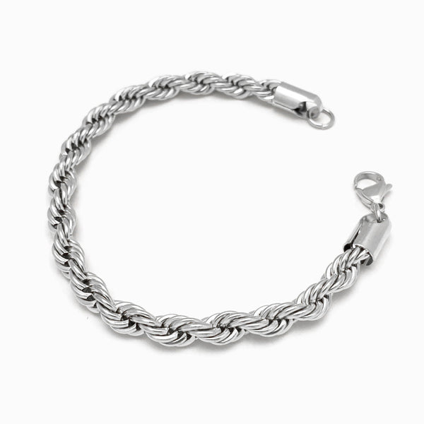 Pulseira Torcida SL3008 - Aço Inox Prateado