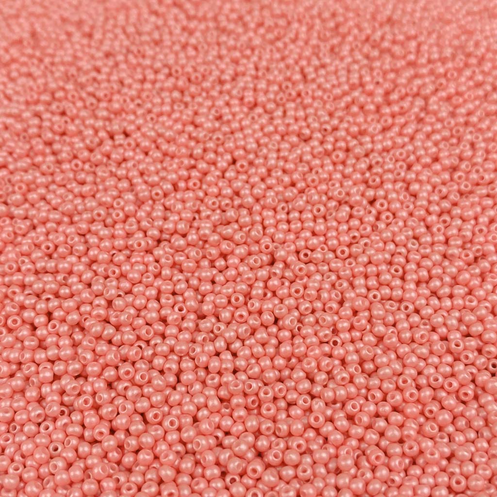 Pack 20g Miçanga de Vidro Equilibrada 2mm Rosa