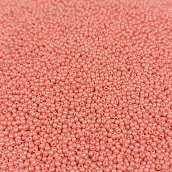 Pack 20g Miçanga de Vidro Equilibrada 2mm Rosa