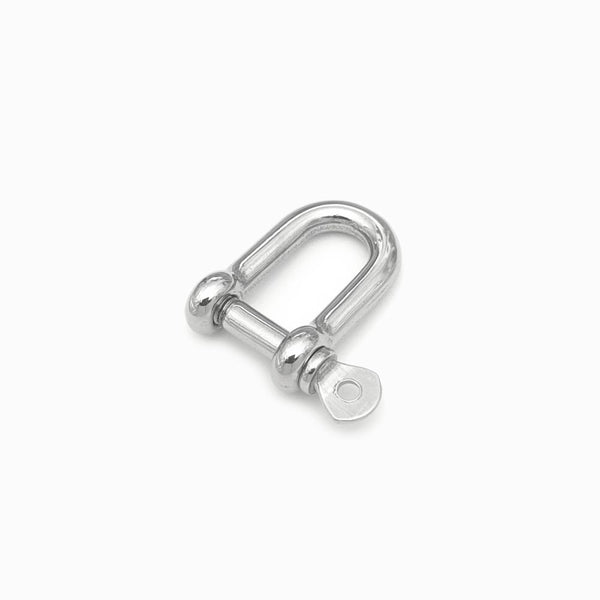 Fecho Mosquetão 26x24mm - Aço Inox Prateado