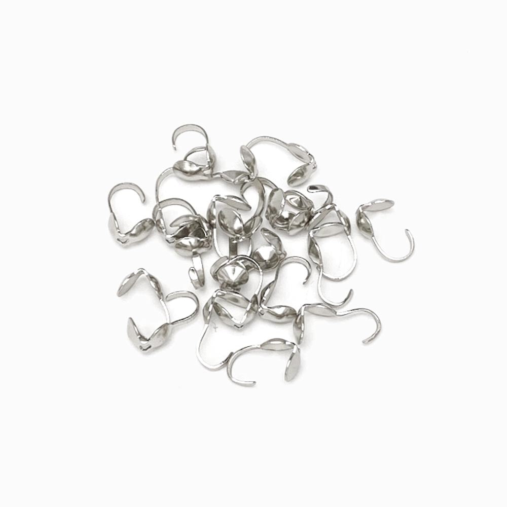 terminal tapa nó em metal prateado