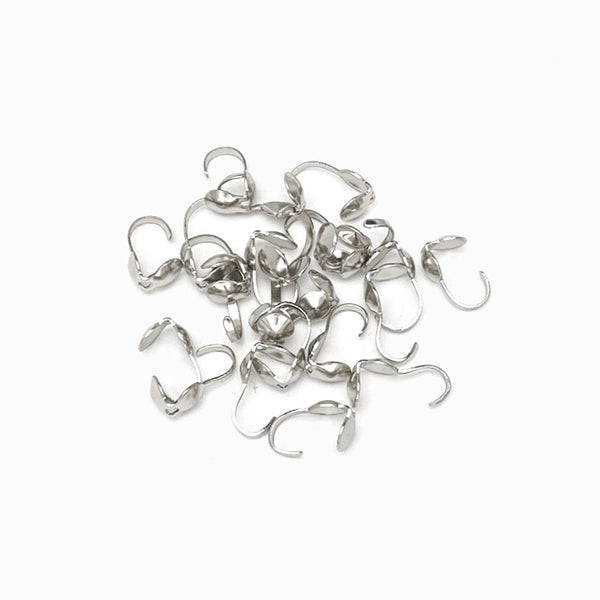 terminal tapa nó em metal prateado