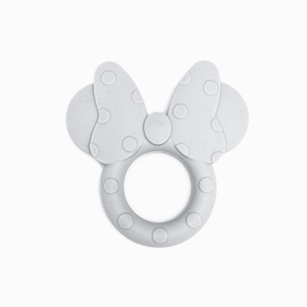 ANEL DE SILICONE FORMA MINNIE CINZA