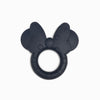 ANEL DE SILICONE FORMA MINNIE PRETO