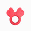 ANEL DE SILICONE FORMA MINNIE VERMELHO