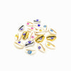 Pack 5 Entremeio Búzio com Olho Turco 21x14mm