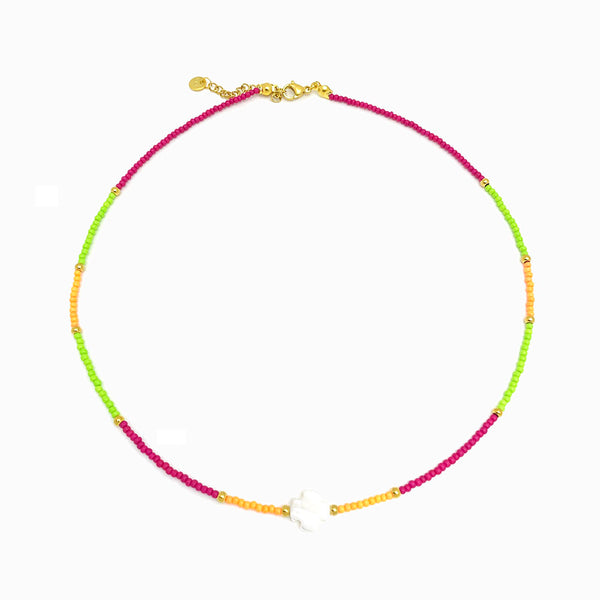 Colar de missangas mix