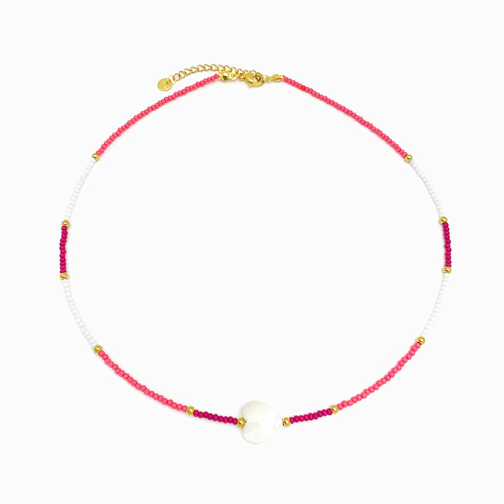 Colar de missangas mix