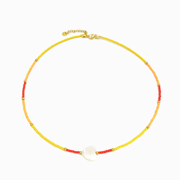 Colar de missangas mix