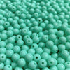 Contas acrílicas 6mm verde água