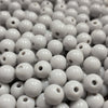 Contas acrílicas 10mm cinza