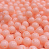 Contas acrílicas 10mm rosa claro