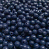 Contas acrílicas 6mm azul marinho