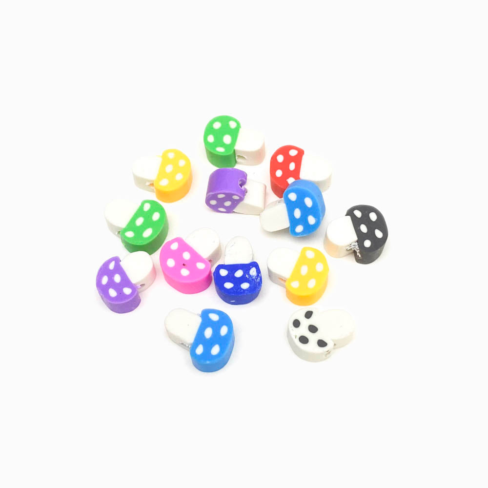 entremeio de borracha em forma de cogumelos