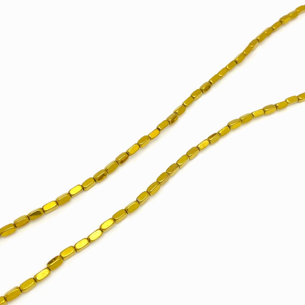 Contas de hematita dourado