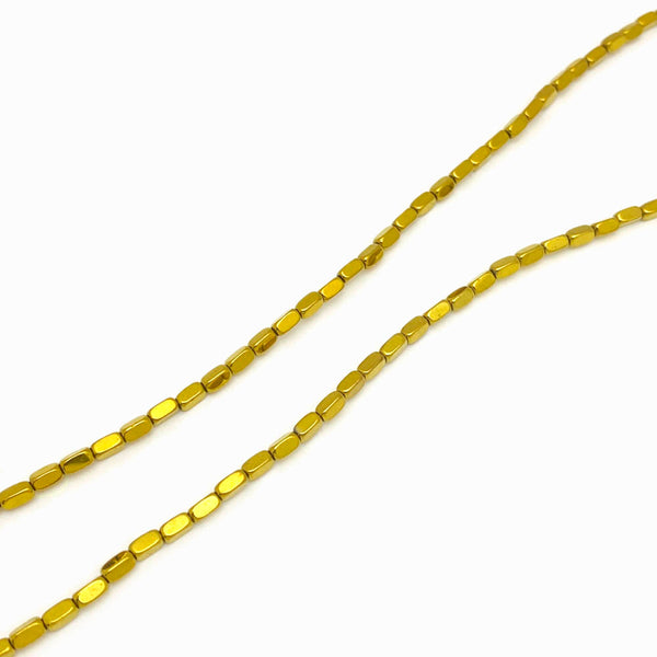 Contas de hematita dourado