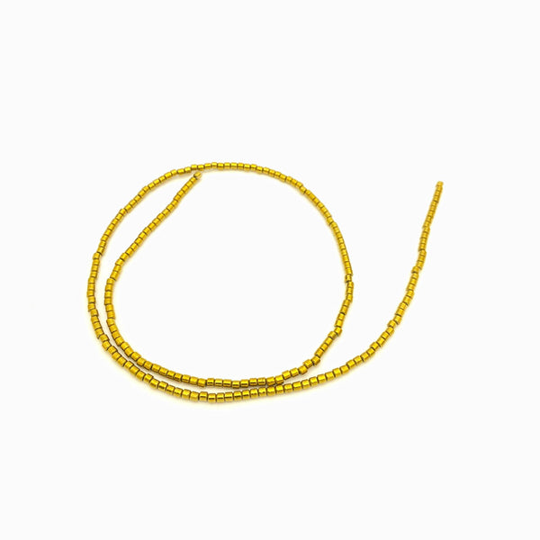 Fiada contas de hematita dourado