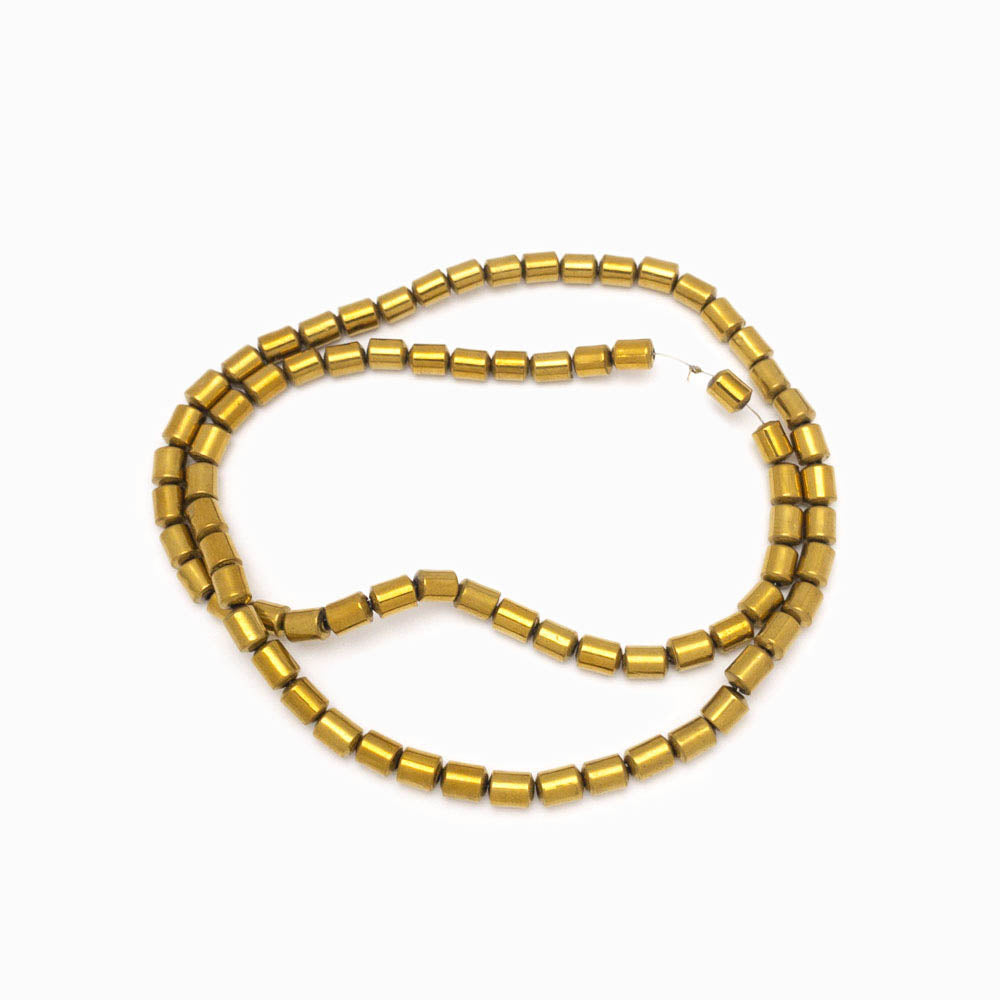 Contas de hematita dourado