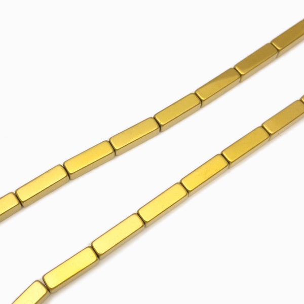 Contas de hematita dourado