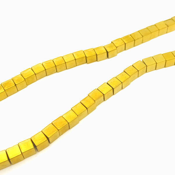 Contas de hematita dourado