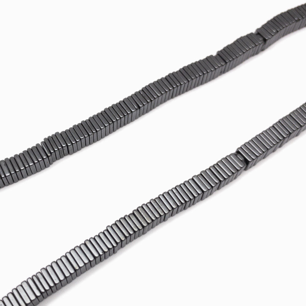 Contas de hematita prateado