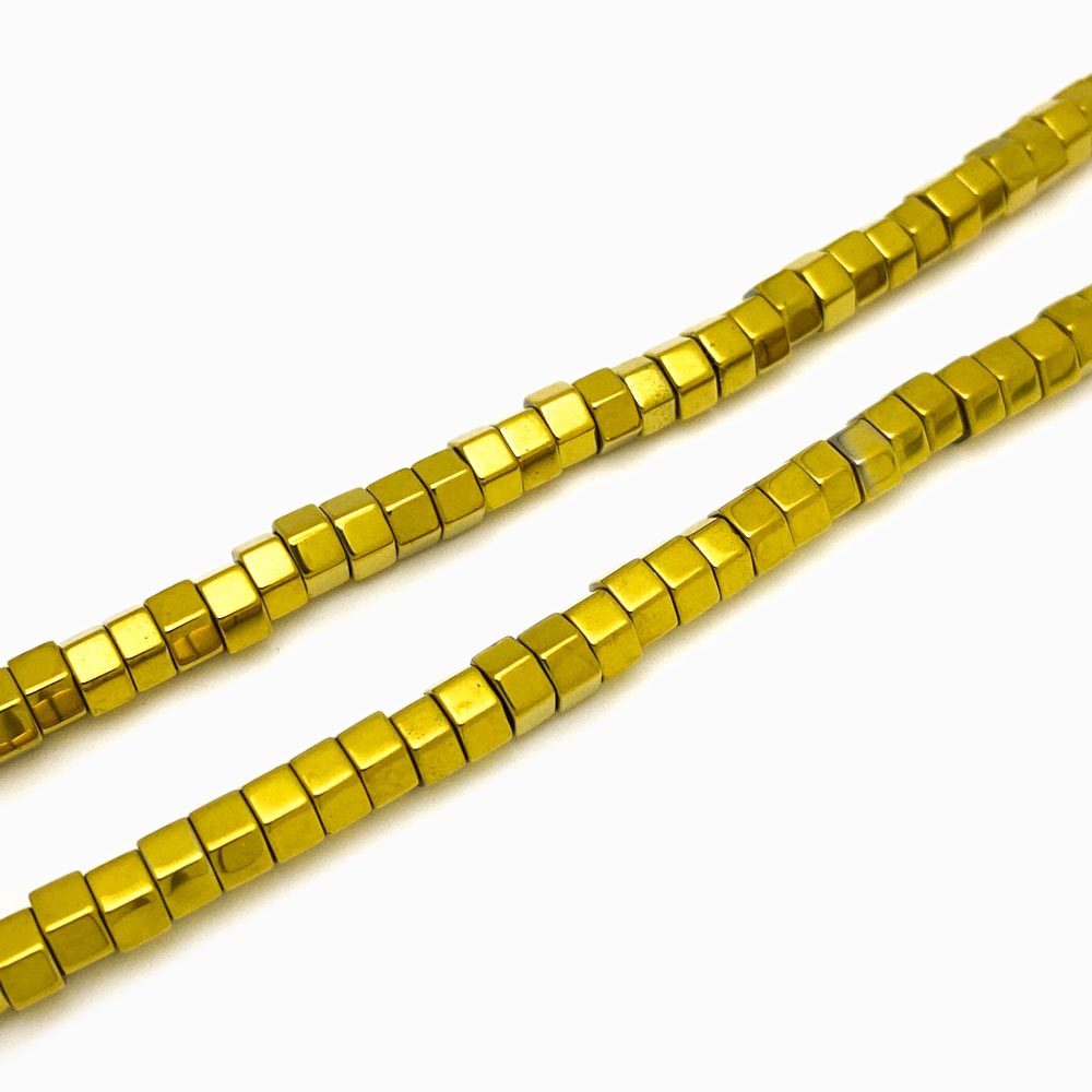 Contas de hematita dourado