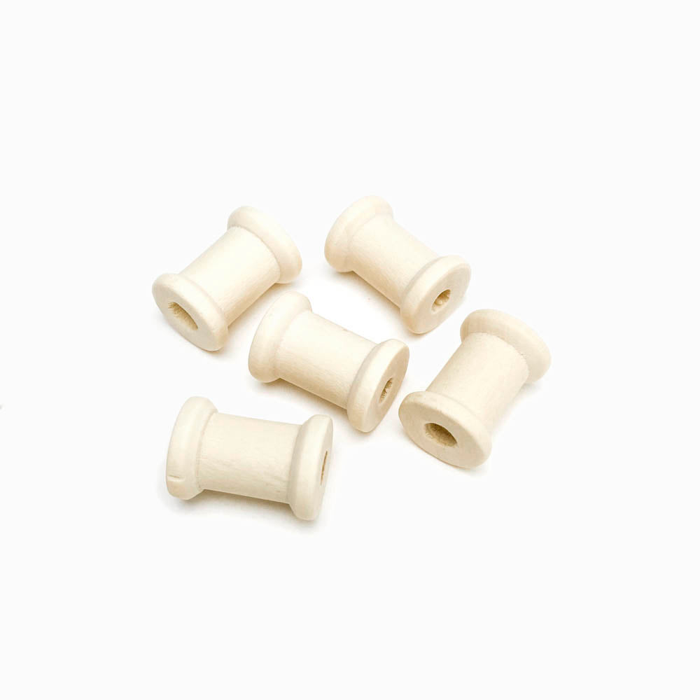 Rolo em madeira natural